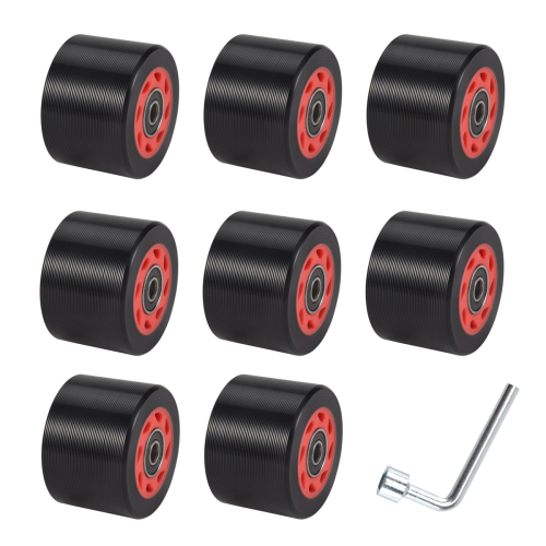 8Pack 95A 58mmx39mm,Indoor Quad Roller Skate Wheels,PU Wheels 2