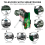 80x100 Portable Zoom Folding Remote Mini Powerful Telescope 4
