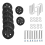 8pc Luggage Wheels Replacement,Mute Caster Replacement for Luggage A 1