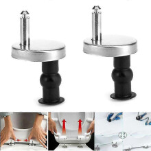 1 Pair Of Quality Top Fix Wc Toilet Seat Hinge Fittings Quick Release Hinges Kit