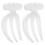 2pcs Salad Server Plastic Reusable Salad Claws Mixing Salad Claws for Restaurant P20250110251 2