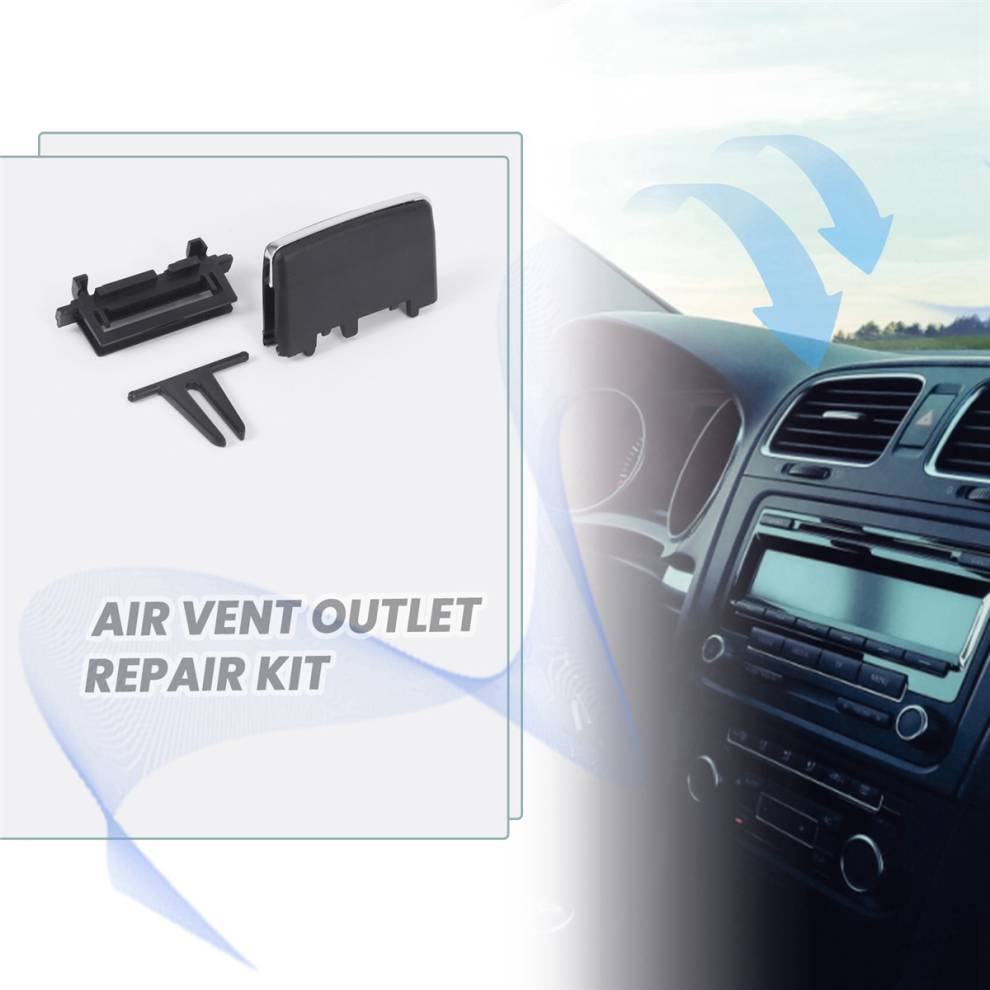 A/C Air Vent Outlet Tab Clip Repair Kit For W204 C180 4712664120739