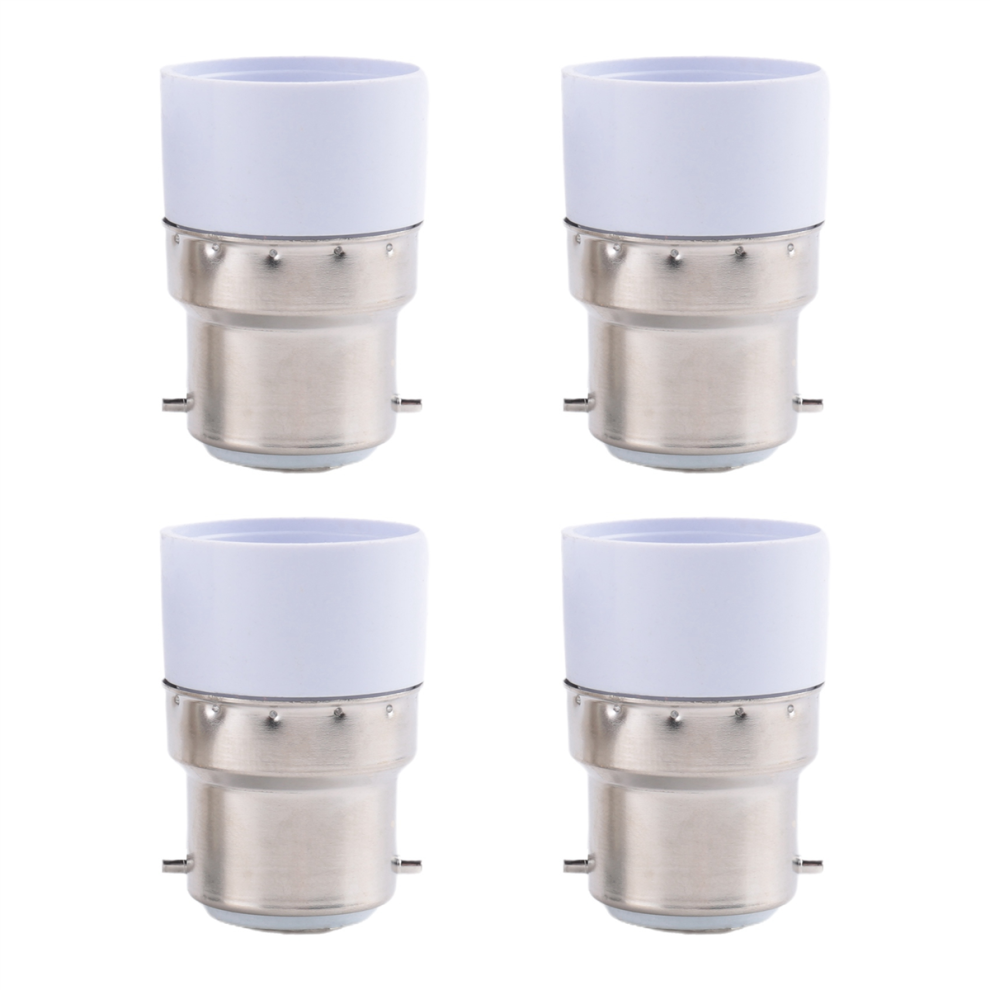 Ac 220V B22 To E14 Base Socket Lamp Bulb Adapter Holder 4Pcs Light 4712664132701
