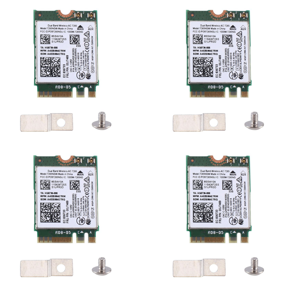 Ac7265 7265Ngw Wifi Card Fru00jt469 802.11Ac Ngff Bt4.0 4712664141468