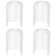 Filtros anti-folhas para proteção de calhas de telhado, rede para proteção de folhas
