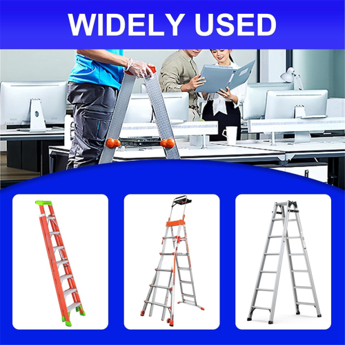 Travas de escada extensíveis de alumínio compatíveis com 1