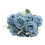 Artificial Blue Roses Flowers Silk Rose Flower Blue 4