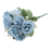 Artificial Blue Roses Flowers Silk Rose Flower Blue 2
