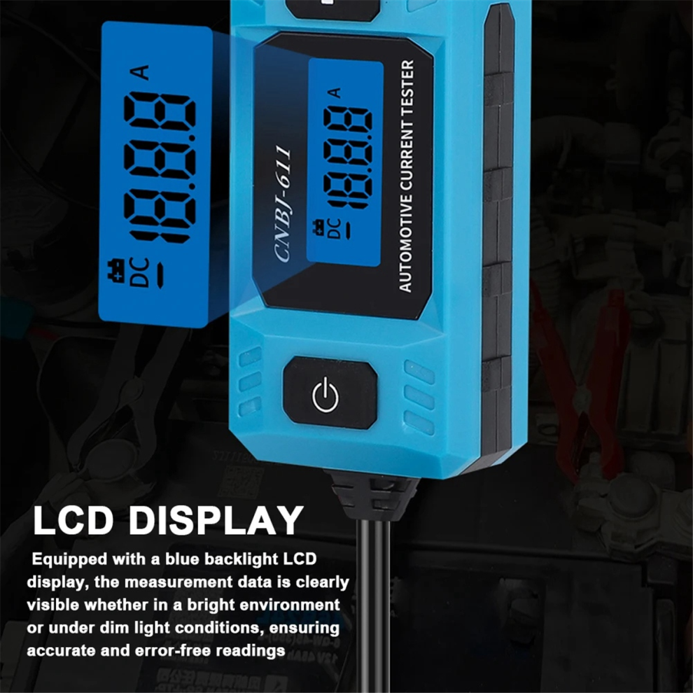 Automotive Fuse Current Tester Car Leakage Analyzer Fault Tester 4712664155106