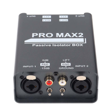 Audiosignaalisolator Audiosignaal-stroomruisverwijderaar XLR 6,5 Lotus Isolator