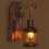 Archaize Industrial Wood Wall Sconce Light Rustic Wall Lamp Decorate 2