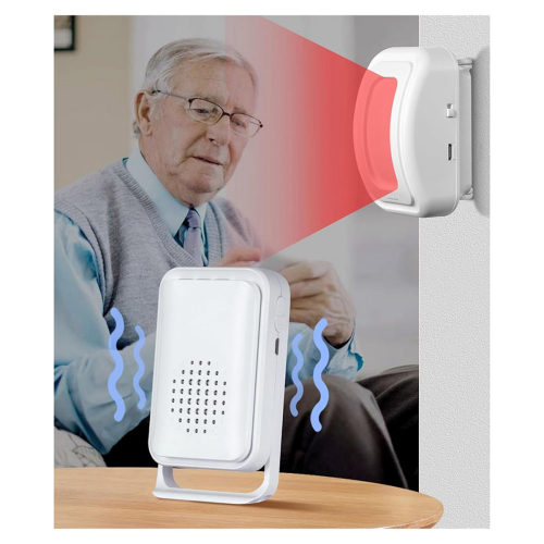 Alarme de sensor de cama para pacientes idosos com demência - sem fio 1