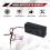 Black Input/Output Signal Amplifier Booster Adapter 4