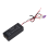 Black Input/Output Signal Amplifier Booster Adapter 3
