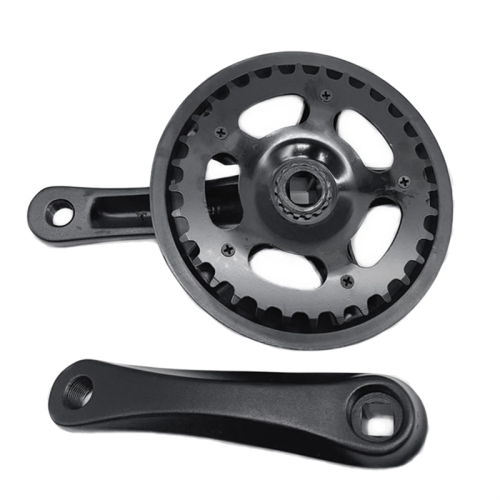 Bicycle Single Speed Crankset 32T Folding Electric Crank Set 127MM 2