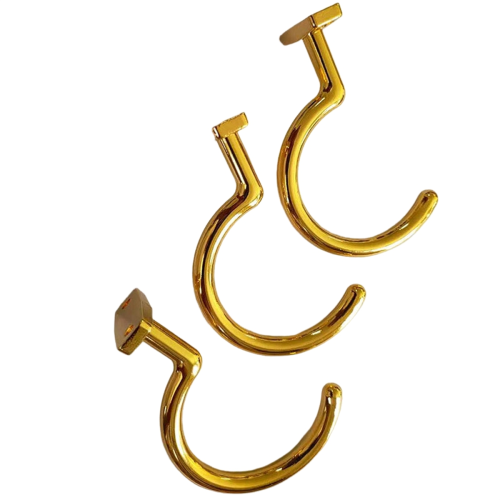 Billiard Table Cue Brass Hook Triangular Frame Stick Hook Pool Holder 2