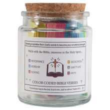 Bible Verses in a Jar,Read Me When Bible Verses Jar B