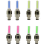 Bike Spoke Lights Bicycle LED Light Tire Valve Cap 8PCS 1