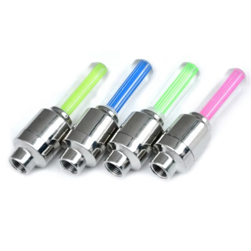 Bike Spoke Lights Bicycle LED Light Tire Valve Cap 8PCS 2