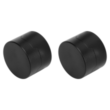 Billiard Chalk Case,Round Aluminum Alloy Cues Holder