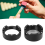 Billiard Chalk Case,Round Aluminum Alloy Cues Holder 6
