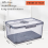 Bread Box with Lid for Kitchen Counter, Airtight Loaf Bread Storage 3