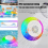 Bluetooth Shower Speaker IPX7 Waterproof Pool Floating Speaker 4
