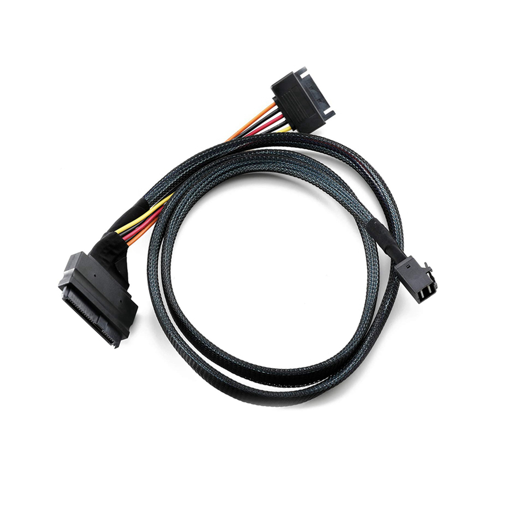 Built-In 12G Mini Sas Hd To U.2 / Sff-8643 To Sff-8639 Cable 0.5M 4712664170611