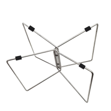 Suporte dobrável para caixa de acampamento, mesa de acampamento, prateleira e suporte para refrigerador, A