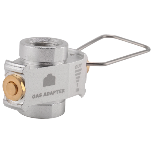 Conversor de gás Camping Gas Saver Plus, recarga de tanque plano, prata 2