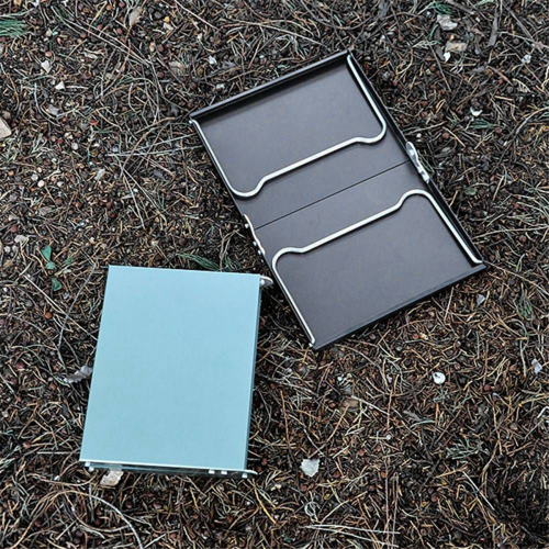 Camping Portable Foldable Table Small Coffee Tables Black 2