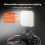 Pocket LED Video Light for Computer Mobile Phone DSLR Camera 4