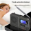 Portable AM/FM/SW Big Rechargeable Battery Operate Clock Radio 3