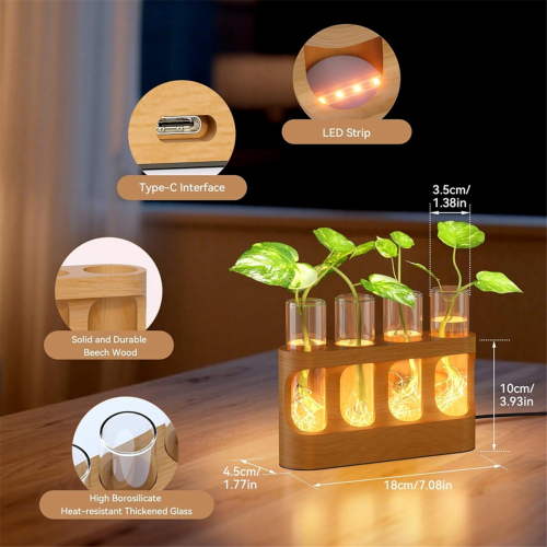 Plant propagation station with LED lights 2