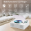 Portable Bluetooth Retro CD Clayer, Dual Speakers B 5