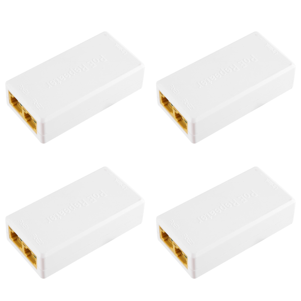 Poe Repeater 10/100Mbps 1 To 2 Poe Extender With Ieee802.3af/At 48V 4711610352484