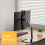 Suporte portátil para monitor, suporte universal de mesa em metal, 16 polegadas universal 2