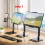 Suporte portátil para monitor, suporte universal de mesa em metal, 16 polegadas universal 4