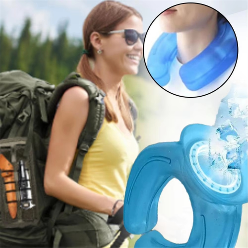 Pacote de resfriamento de pescoço portátil Cool Freeze Neck Cooler Band E 1