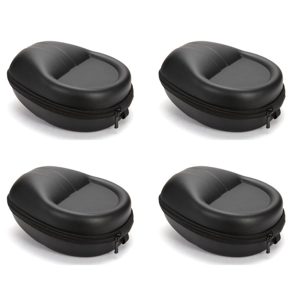 Portable Shockproof Headphone Bag Hard Box Earphone Case Black 4711610355522
