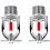 Fire Sprinkler Head 1/2' NPT 68C Pendulum Type 4 Pack Copper Chrome K80 Fast Response Automatic Fire Sprinkler 3