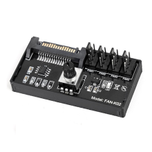 Controlador de velocidade de ventilador PWM de alta potência DC Power 4 pinos regulador de ventilador