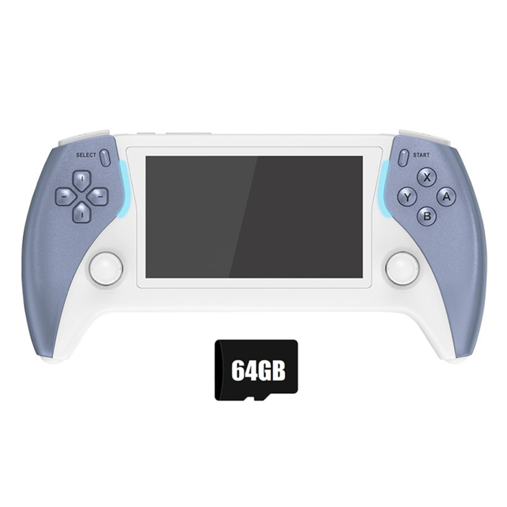 Project X Pro Handheld Video Game Console 64G+15000 Games A Blue 4711610359759