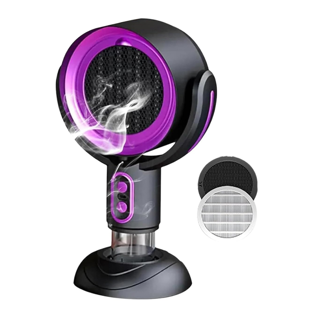 Purifier Fan, Filter Portable Smokeaway Fan For Smoke, Black & 4712849794571