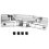 Acoplamentos cardan de junta universal dupla Rc com parafuso, 10x10 mm 2