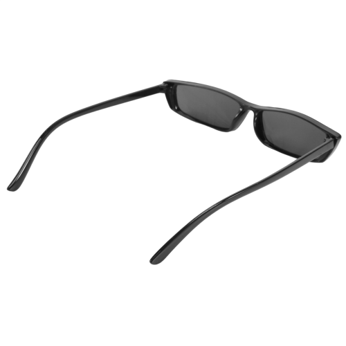 Rectangle Women Small Frame SunGlasses S17072 black frame black 2