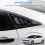 Rear Side Window Louvers for Sedan 2016-2021 3