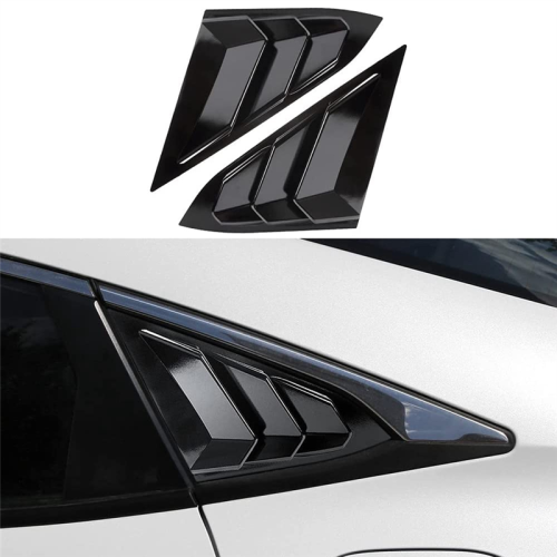 Rear Side Window Louvers for Sedan 2016-2021 1