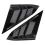 Rear Side Window Louvers for Sedan 2016-2021 1