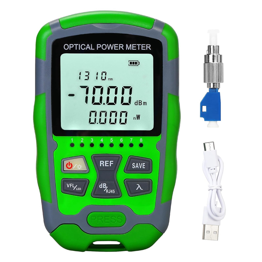 Rechargeable Fiber Optic Cable Tester With Rj45 Network Testing Light 4712849736311